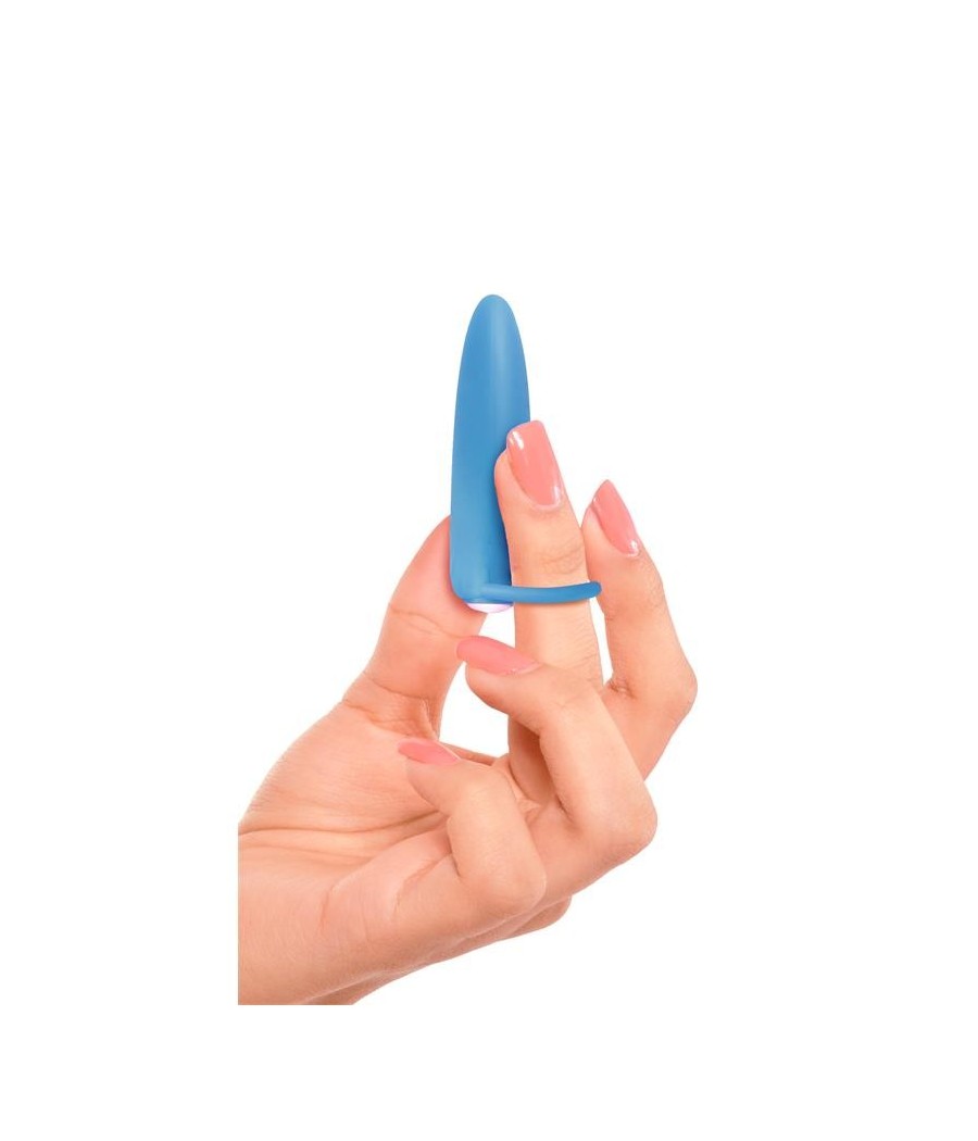 TengoQueProbarlo Neon Mini Vibrador Lil Finger Azul NEON  Masturbación Femenina
