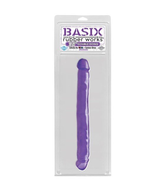 TengoQueProbarlo Basix Rubber Works 30,5 cm Doble Verga - Color P?rpura BASIX RUBBER WORKS  Masturbación Femenina