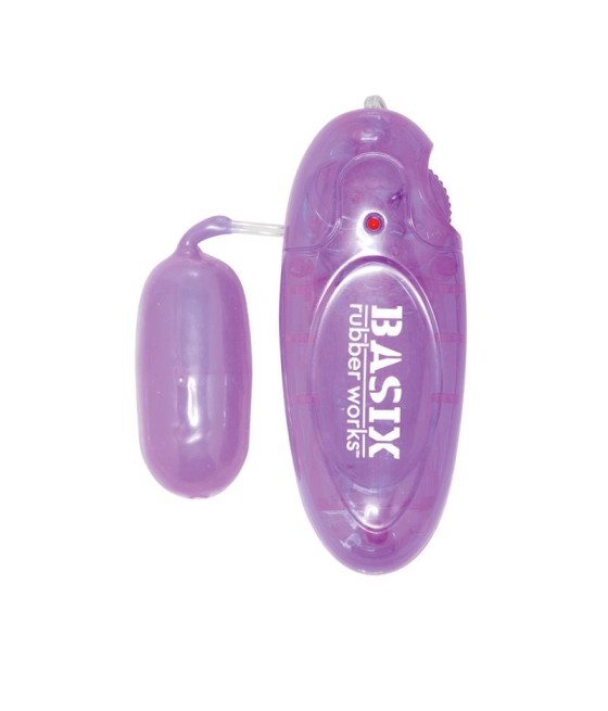 Basix Rubber Works Jelly Egg - Color P?rpura