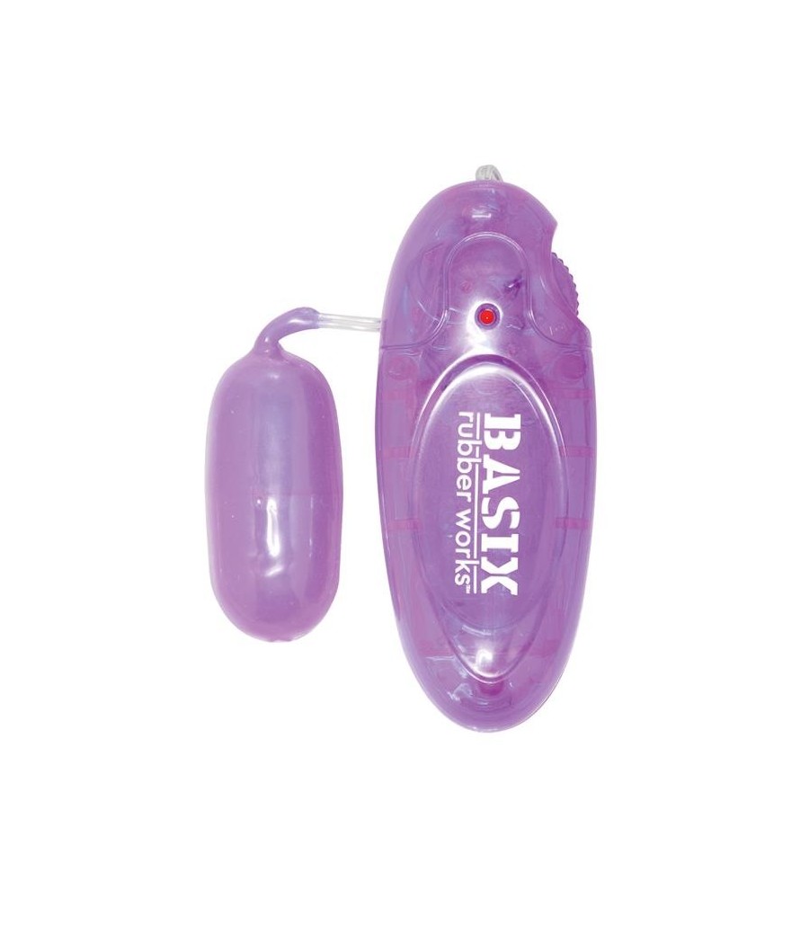 TengoQueProbarlo Basix Rubber Works Jelly Egg - Color P?rpura BASIX RUBBER WORKS  Huevos Vibradores Control Remoto