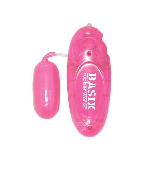 Basix Rubber Works Jelly Egg - Color Rosa