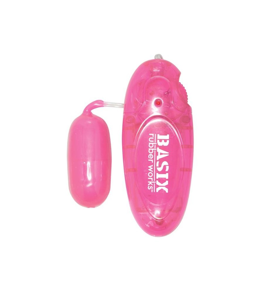 TengoQueProbarlo Basix Rubber Works Jelly Egg - Color Rosa BASIX RUBBER WORKS  Huevos Vibradores Control Remoto