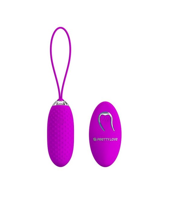 TengoQueProbarlo Huevo Vibrador Joanna USB Purpura PRETTYLOVE  Huevos Vibradores Control Remoto