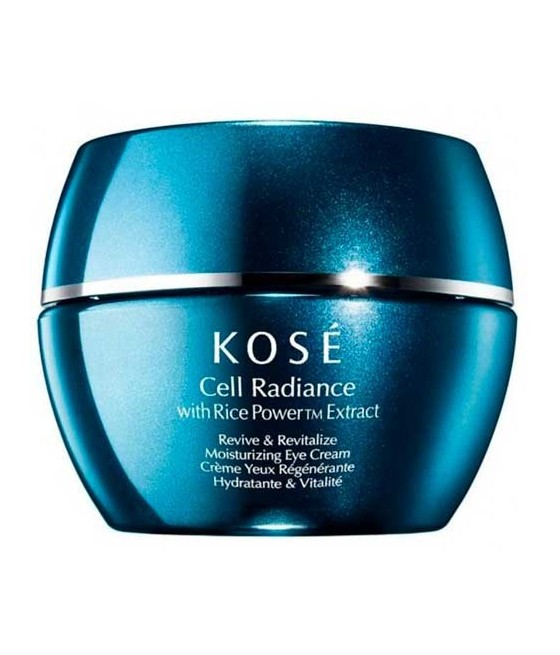 Kosé Cell Radiance Crema Contorno de Ojos Regeneradora, Hidratante y Revitalizante 15 ml