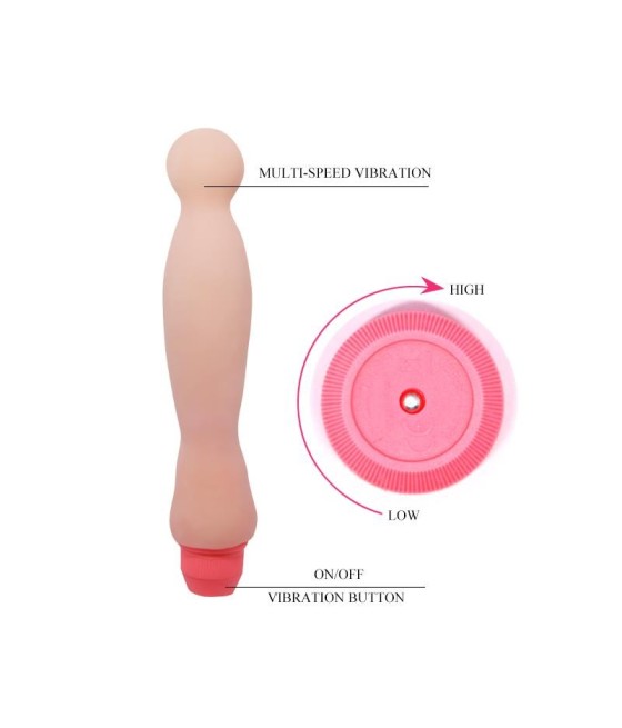 TengoQueProbarlo Dildo VIbrador Color Natural 22 cm BAILE  Masturbación Femenina