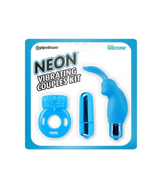 Neon Kit para Parejas Color Azul