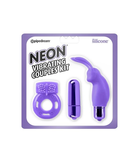 TengoQueProbarlo Neon Kit para Principiantes Color P?rpura NEON  Juegos Eróticos Parejas