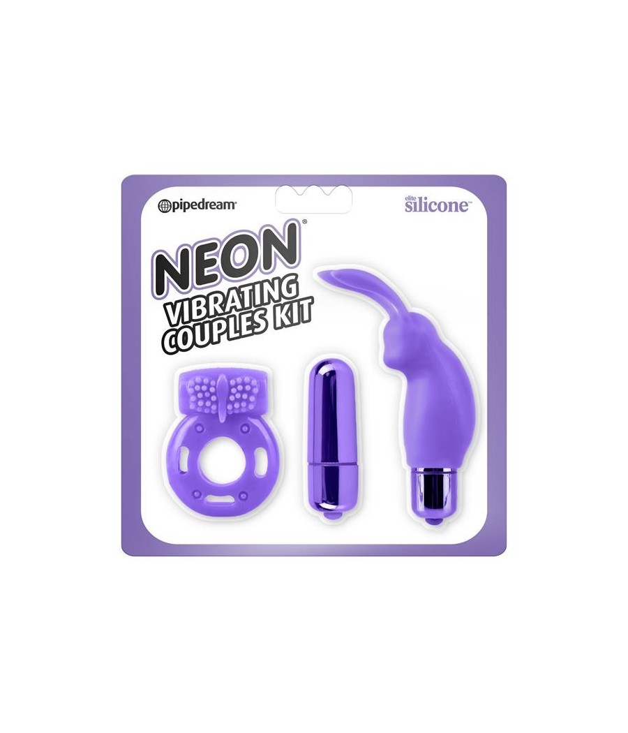 TengoQueProbarlo Neon Kit para Principiantes Color P?rpura NEON  Juegos Eróticos Parejas