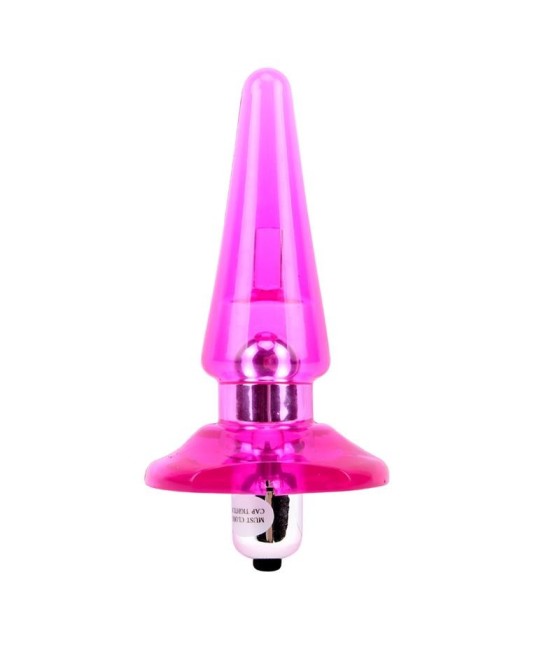 TengoQueProbarlo Plug Anal con Vibracion Nicoles 2.5 x 3.2 cm Rosa CHISA  Plugs Eróticos