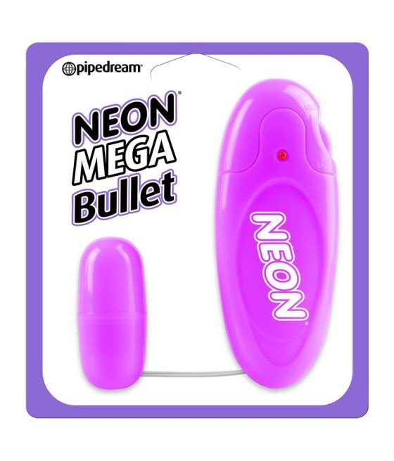 TengoQueProbarlo Neon Bala Vibradora a Control Remoto Luv Touch P?rpura NEON  Balas Vibradoras