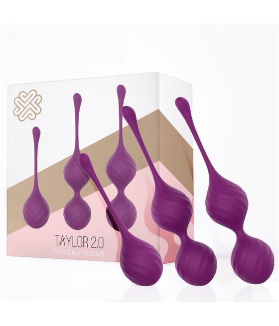 Taylor 2.0 Bolas Kegel Silicona Púrpura