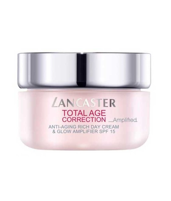 Lancaster Total Age Correction Amplified Rich Day Cream and Glow Amplifier SPF15 50 ml