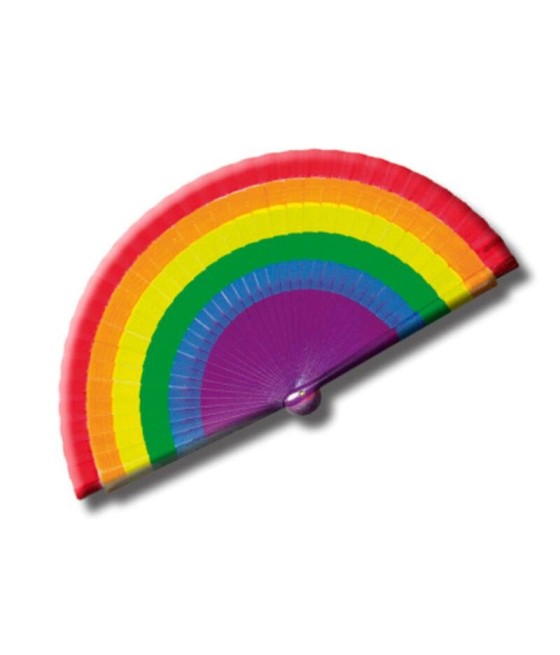 TengoQueProbarlo Abanico Colores Bandera LGBT+ DIVERTY SEX  LGBT