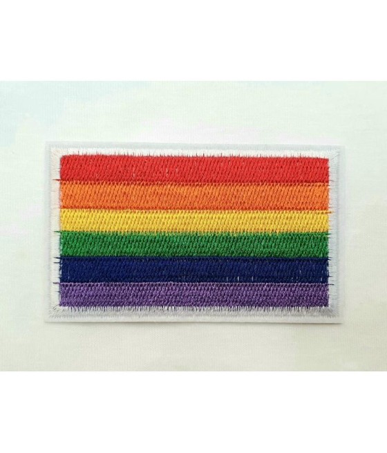 Parche Rectangular Bandera LGBT+