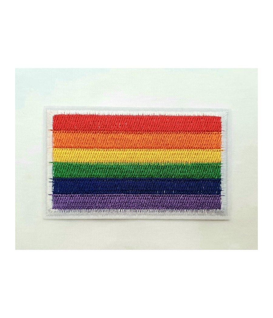 TengoQueProbarlo Parche Rectangular Bandera LGBT+ DIVERTY SEX  LGBT