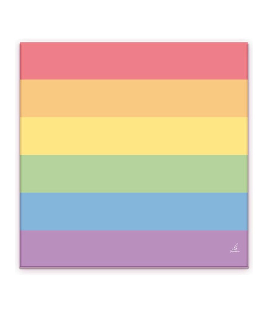 TengoQueProbarlo Set 20 Servilletas con Colores Bandera LGBT+ DIVERTY SEX  LGBT