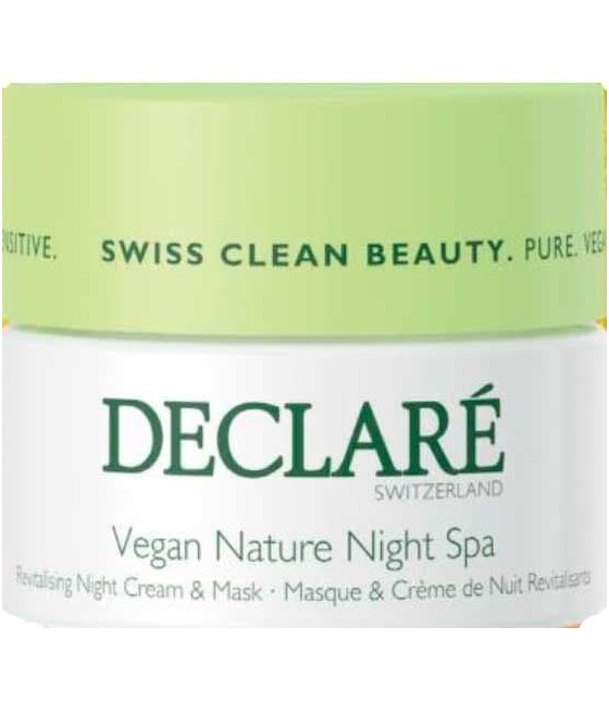 Declaré Crema Hidratante Vegan Nature Night Spa
