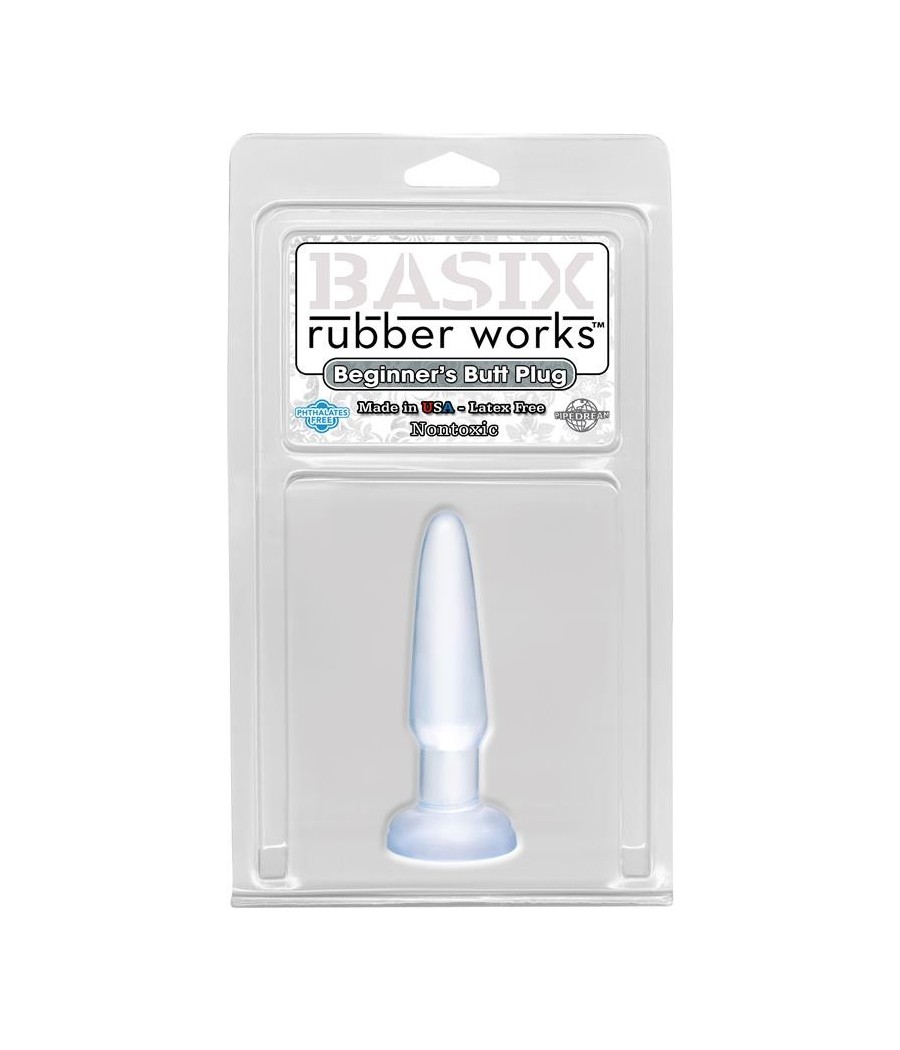 TengoQueProbarlo Basix Rubber Works Butt Plug Principiantes - Color Claro BASIX RUBBER WORKS  Plugs Eróticos