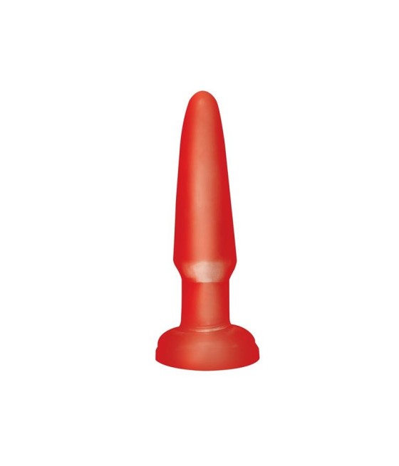 Basix Rubber Works Butt Plug Principiantes - Color Rojo