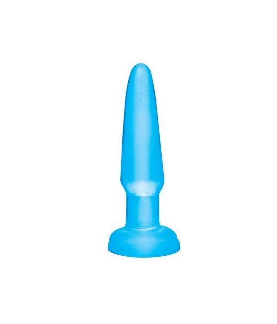 Basix Rubber Works Butt Plug Principiantes - Color Azul