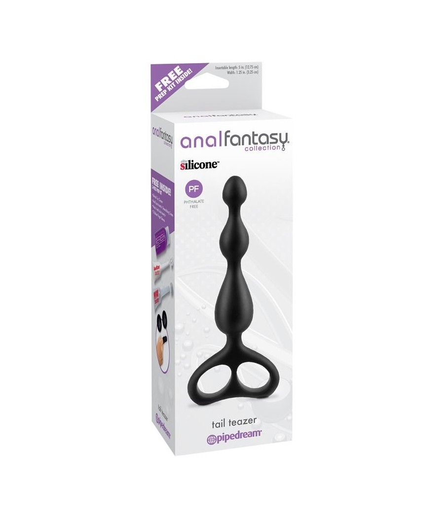TengoQueProbarlo Anal Fantasy Collection Tail Teazer - Color Negro ANAL FANTASY COLLECT.  Juegos Eróticos Anales