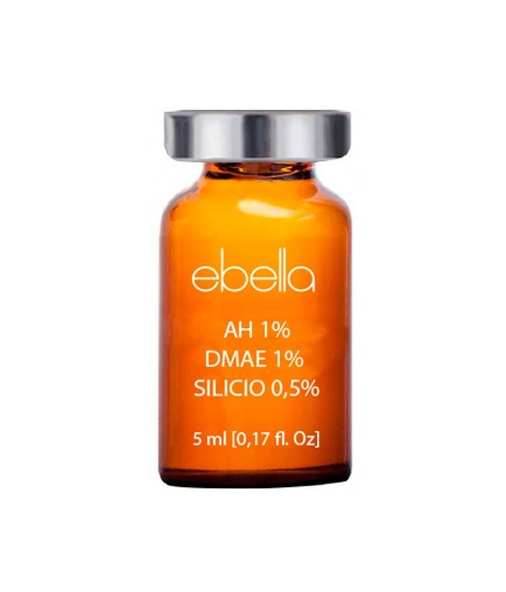 Ebella Vial Ácido Hialurónico 1% + DMAE 1% + Silicio 0,5% 5 ml