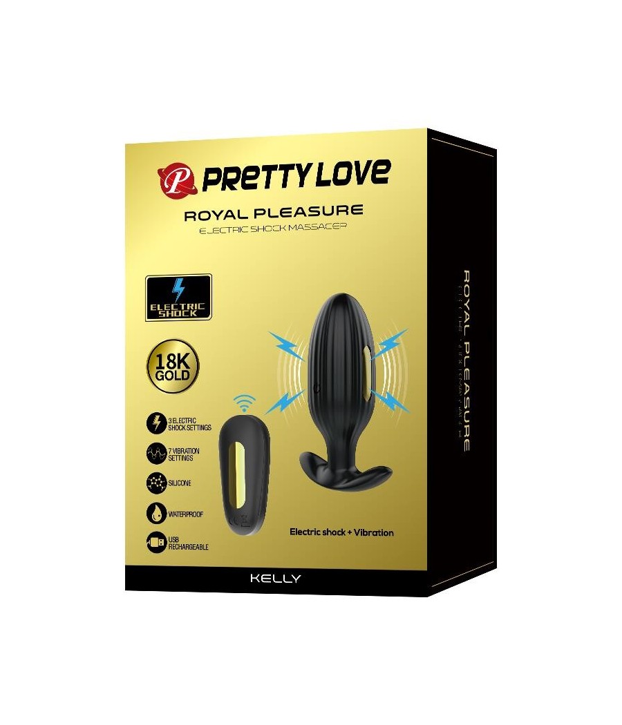 TengoQueProbarlo Royal Pleasure Plug Anal con Electro Estimulaci?n USB PRETTYLOVE  Electroestimulación Sexual