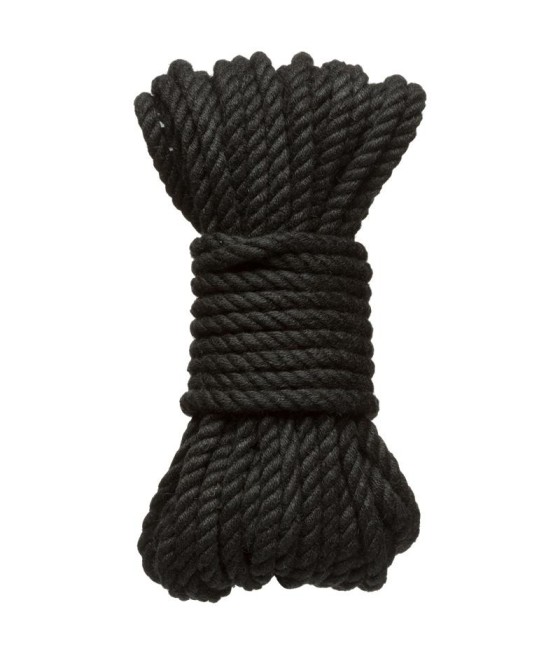 Cuerda de Cáñamo para Bondage 9 metraos Negro