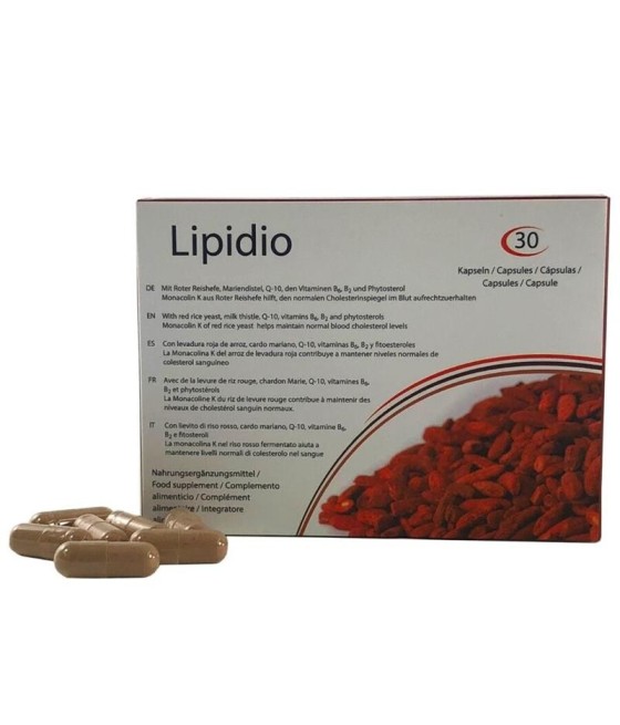 TengoQueProbarlo Lipidio Complemento para Eliminar Grasa y Colesterol 30 Comprimidos 500 COSMETICS  Complementos y Suplementos