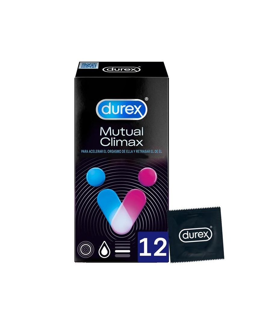TengoQueProbarlo Preservativos Climax Mutuo 12 Unidades DUREX  Anticonceptivos y Preservativos Especiales