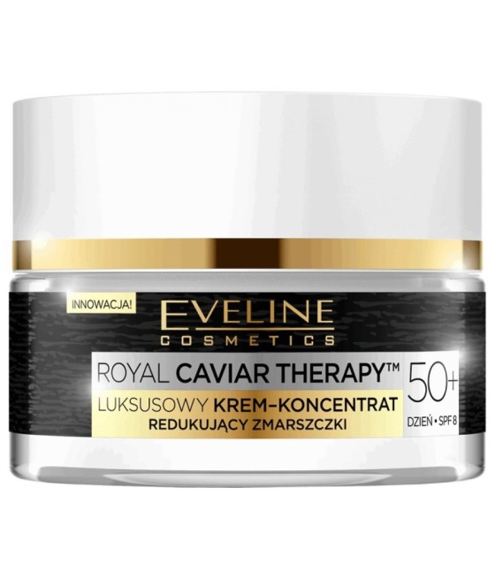 TengoQueProbarlo Eveline Royal Caviar Therapy Luxury Activety Rejuvenating Cream-Concentrate 50+ EVELINE  Anti-edad