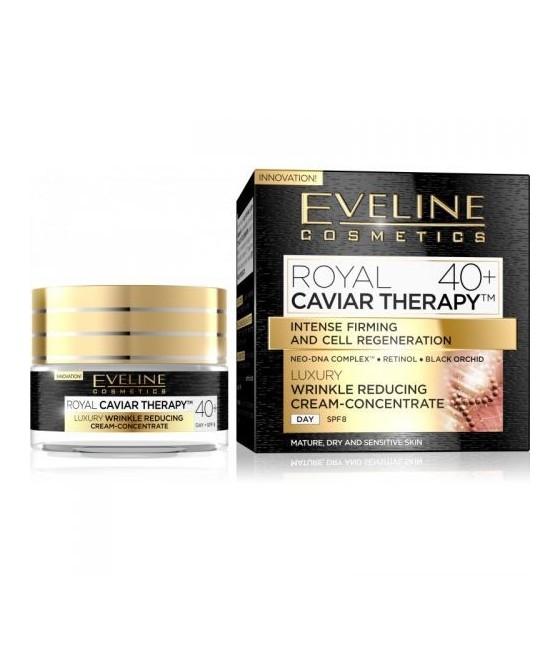 Eveline Royal Caviar Therapy 40+ Luxury Intensely Regenerating Cream-Concentrate 50ml