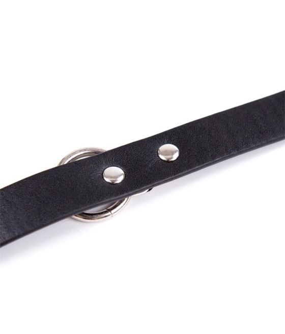 TengoQueProbarlo Collar con Cascabel Ajustable 43 cm Negro LATETOBED BDSM LINE  Joyería Íntima