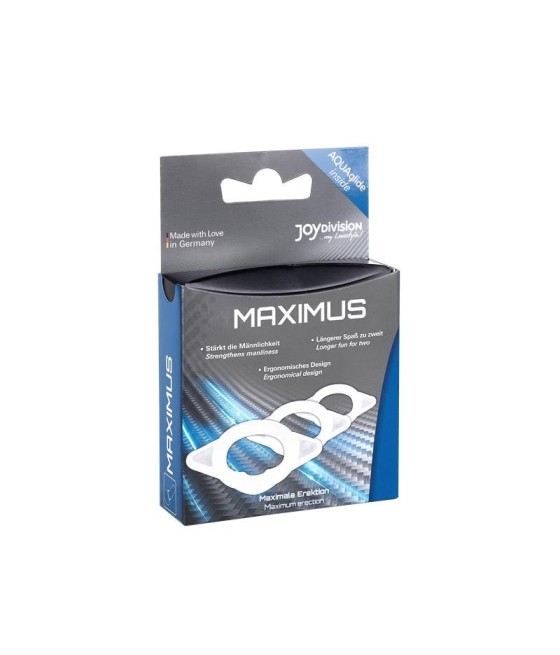 MAXIMUS Pack Anillos Potenciadores XS,S,M