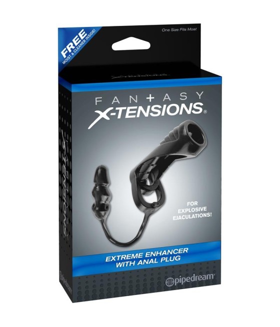 TengoQueProbarlo Fantasy X-tensions  Extreme Enhancer  with Anal Pl FANTASY X-TENSIONS  Extensiones para el Pene