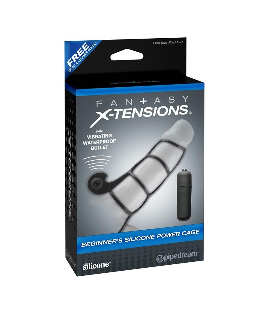 TengoQueProbarlo Fantasy X-tensions  Beginner's Silicone  Power Cag FANTASY X-TENSIONS  Extensiones para el Pene
