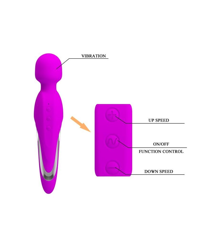 TengoQueProbarlo Vibrador Mortimer USB Purpura PRETTYLOVE  Masturbación Femenina