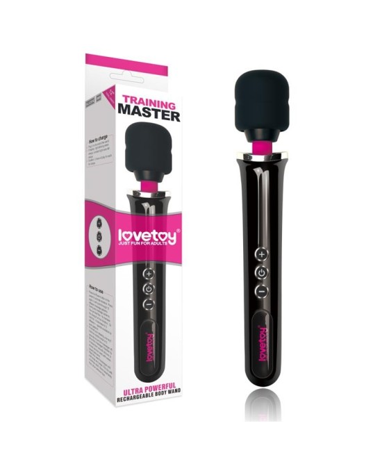TengoQueProbarlo Masajeador Training Master USB Negro LOVETOY  Masturbación Femenina