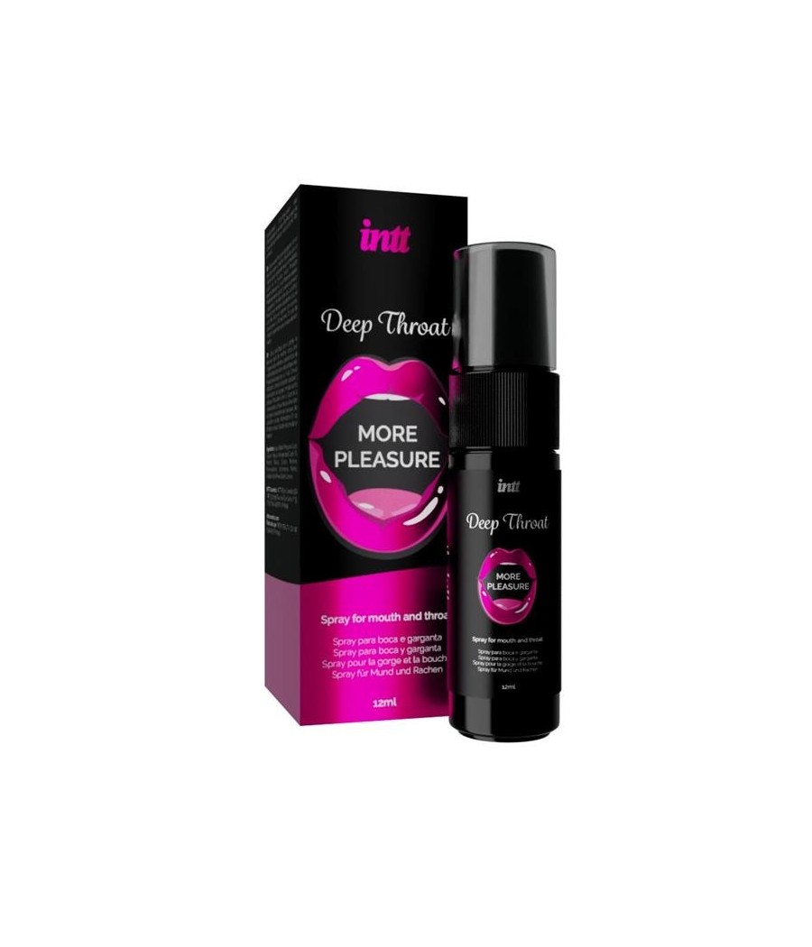 TengoQueProbarlo Spray para Sexo Oral Deep Throat Boca y Garganta 12 ml INTT  Potenciador Sexual Unisex