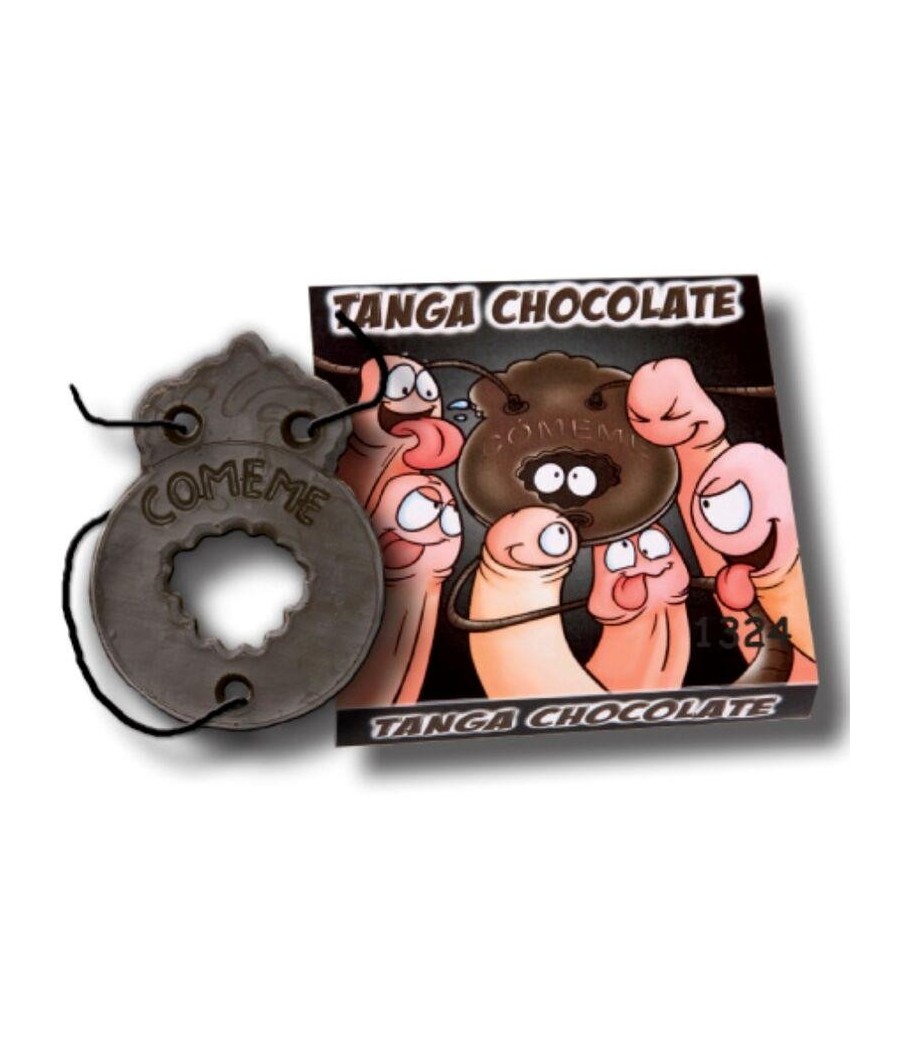 TengoQueProbarlo Tanga de Gominola Silueta Policia Menta-Chocolate DULCISWEET  Golosinas Eróticas Divertidas
