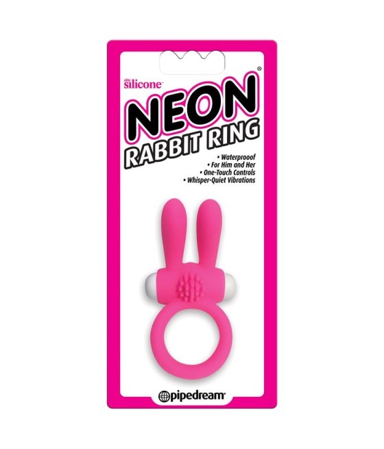TengoQueProbarlo Neon Anillo Rabbit Color Rosa NEON  Anillos Pene