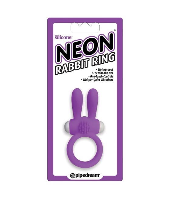 TengoQueProbarlo Neon Anillo Rabbit Color P?rpura NEON  Anillos Pene