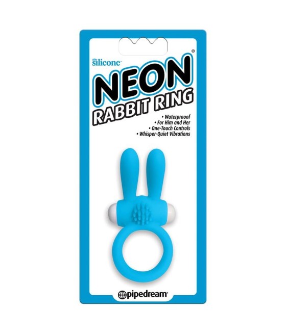 TengoQueProbarlo Neon Anillo Rabbit Color Azul NEON  Anillos Pene