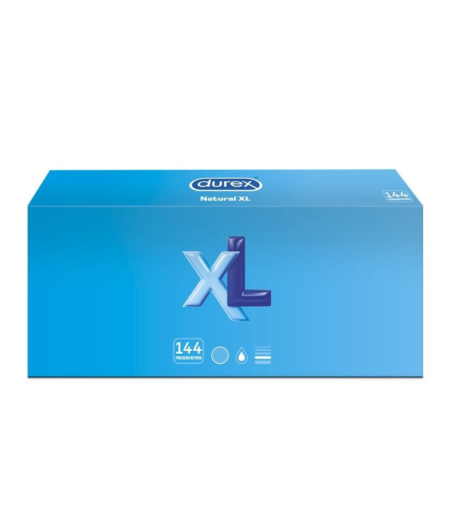 TengoQueProbarlo Preservativos Extra Large 144 Unidades DUREX  Anticonceptivos y Preservativos Talla XXL