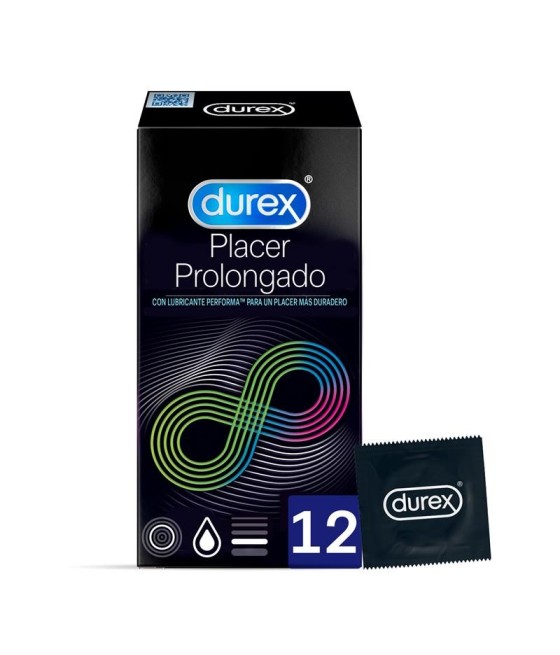 TengoQueProbarlo Preservativos Placer Prolongado 12 Unidades DUREX  Anticonceptivos y Preservativos Retardantes