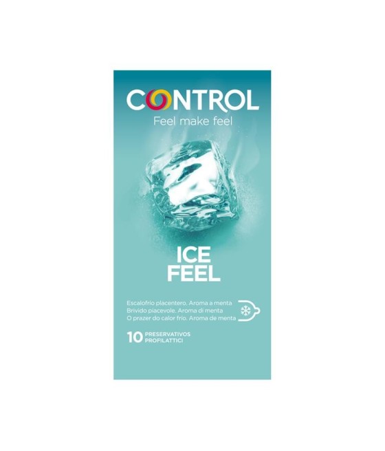 TengoQueProbarlo Preservativos Ice Feel 10 Uds CONTROL  Anticonceptivos y Preservativos Especiales