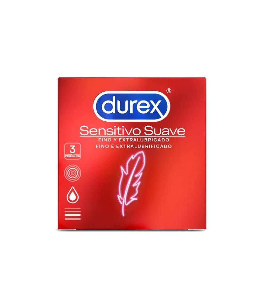 TengoQueProbarlo Preservativos Sensitivo Suave 3 Unidades DUREX  Anticonceptivos y Preservativos Especiales