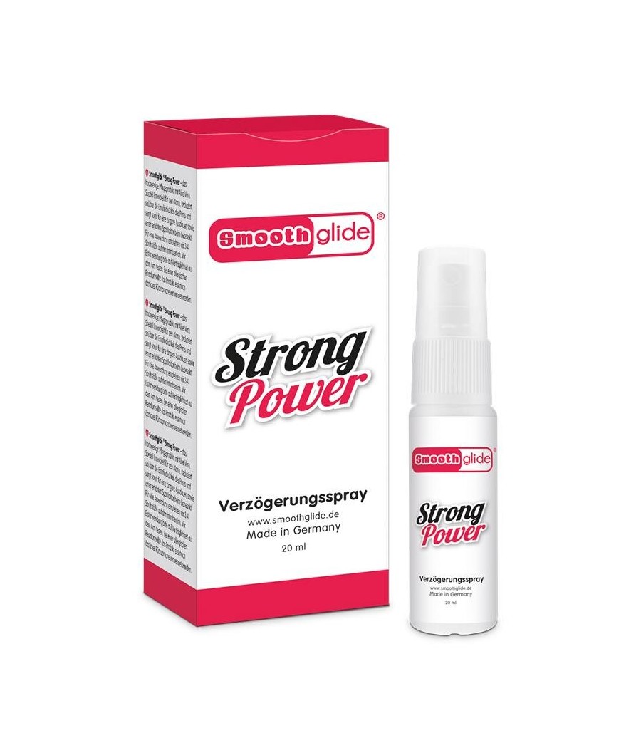 TengoQueProbarlo Spray Relajante para el Pene Strong Power 20ml SMOOTHGLIDE  Potenciador Sexual Femenino