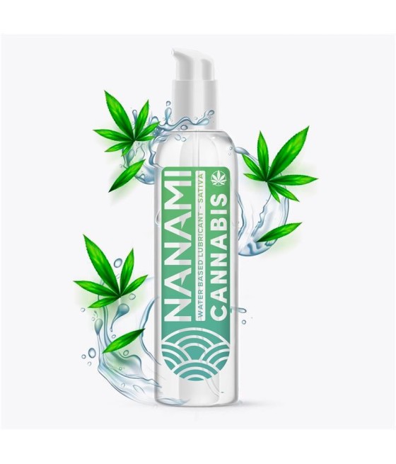TengoQueProbarlo Lubricante Base de Agua Cannabis 150 ml NANAMI  Sabores