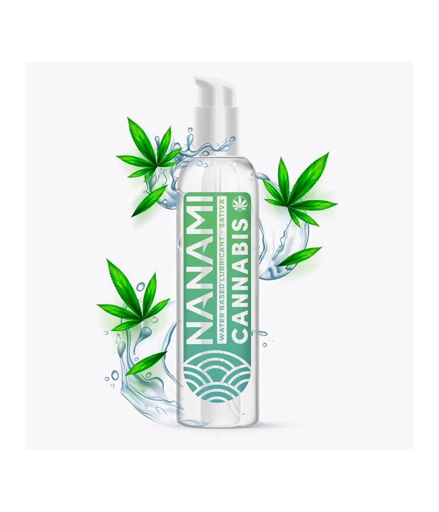 TengoQueProbarlo Lubricante Base de Agua Cannabis 150 ml NANAMI  Sabores